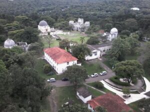 Vista dos principais prédios do Cientec a partir do radar meteorológicos. Foto: ViniRoger