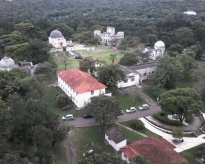 Vista dos principais prédios do Cientec a partir do radar meteorológicos. Foto: ViniRoger
