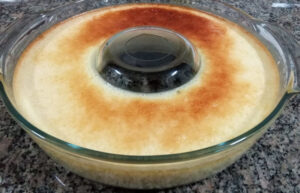 Pudim de tapioca. Foto: ViniRoger