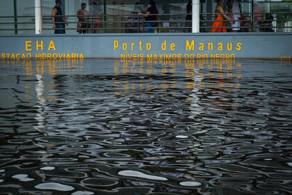 Cheia do Rio Negro em 2021. Foto: Alberto César Araújo/Amazônia Real