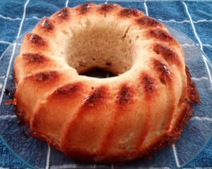 Bolo de maçã. Foto: ViniRoger