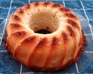 Bolo de maçã. Foto: ViniRoger