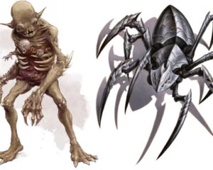 Devourer e retriever. Fonte: Forgotten Realms