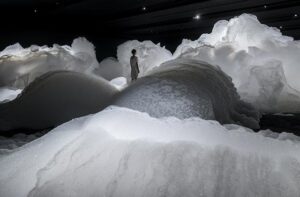 Exposição Espuma de Kohei Nawa. Fonte: divulgação