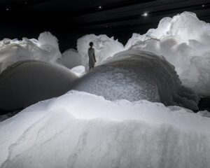 Exposição Espuma de Kohei Nawa. Fonte: divulgação