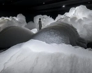 Exposição Espuma de Kohei Nawa. Fonte: divulgação