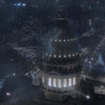 "Aerolito" de granizo acertando torre do "Congreso de la Nación Argentina". Créditos: Netflix