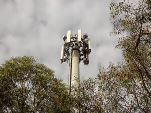 Antena de telefonia celular. Foto: Michael Coghlan