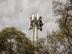 Antena de telefonia celular. Foto: Michael Coghlan