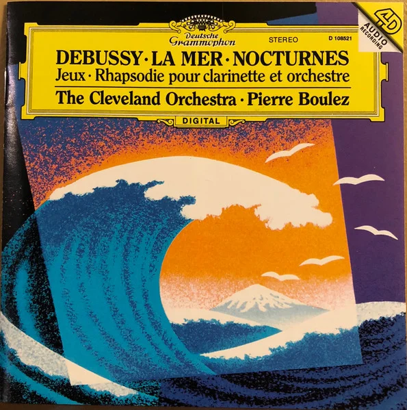 Capa de CD contendo Nocturnes.