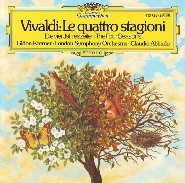 Capa de CD contendo As Quatro Estações.