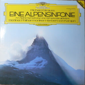 Capa de CD contendo Sinfonia Alpina.