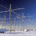 Antenas do projeto HAARP no Alasca. Fonte: HAARP project