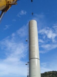 Caixa d'água de 200 mil litros. Fonte: Fazforte