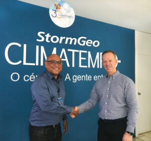 CEOs da Climatempo e da StormGeo. Fonte: Climatempo