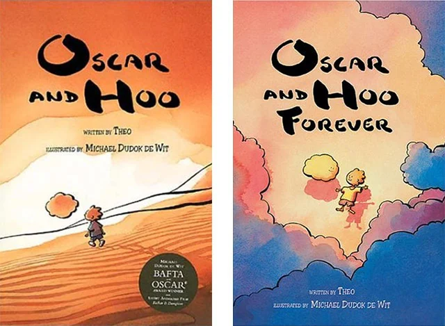 Livros "Oscar And Hoo". Fonte: Divulgação