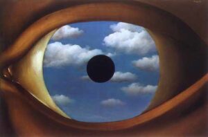 O falso espelho, René Magritte (1929)