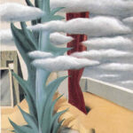 Depois da água, as nuvens, René Magritte (1926)