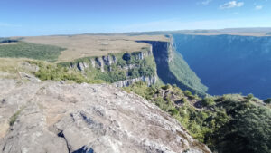 Cânion Fortaleza visto a partir do topo da trilha do Mirante. Foto: ViniRoger