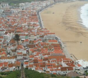 Vista de Nazaré, Portugal. Foto: ViniRoger
