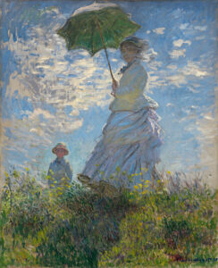 Woman with a Parasol (1875). Fonte: Totally History