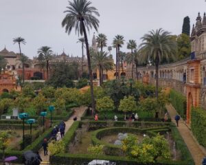 Jardins do Real Alcázar de Sevilha. Foto: ViniRoger