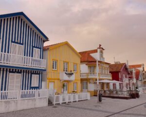 Algumas das Casas Típicas da Costa Nova. Foto: ViniRoger