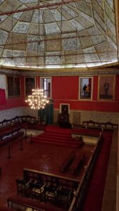 Sala dos Capelos - Universidade de Coimbra. Foto: ViniRoger