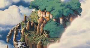 Parte do "Castelo no céu"