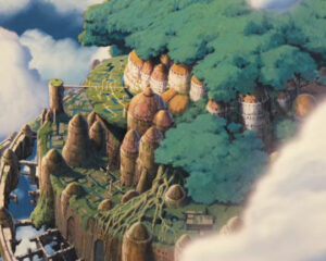 Parte do "Castelo no céu"