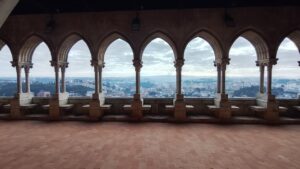 Vista da cidade de Leiria a partir do castelo. Foto: ViniRoger
