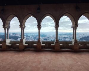 Vista da cidade de Leiria a partir do castelo. Foto: ViniRoger