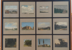 Pinturas de Pierre-Henri de Valenciennes no Louvre. Foto: ViniRoger