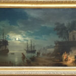 Claude Joseph Vernet, La Nuit; un port de mer au clair de lune (1771). Foto: ViniRoger