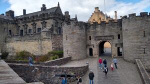 Entrada do Stirling Castle. Foto: Eliana Reis