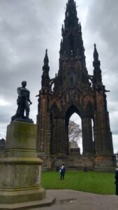 Scott Monument. Foto: Eliana Reis