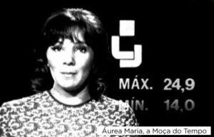 Previsão do tempo na TV Cultura. Fonte: TV Cultura