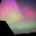 Aurora Boreal em Edimburgo (Escócia). Foto: Sav Hand