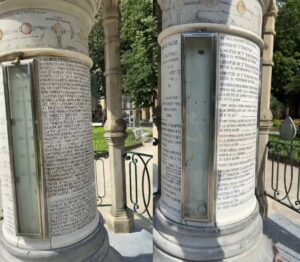 Outros ângulos de visão do templete meteorológico. Imagens: Spirandelli Viajante