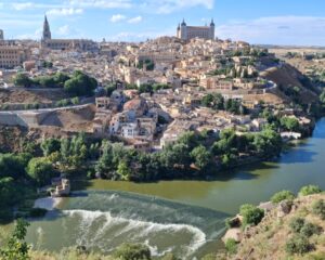 Vista do centro histórico de Toledo a partir do Mirador del Valle. Foto: Eliana Reis