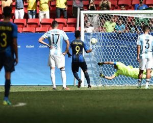 Argentina x Honduras - Futebol masculino - Olimpíadas Rio 2016. Fonte: Wikipedia