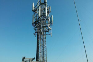 Torre de celular (não é a que causou o problema). Foto: Dominic Alves