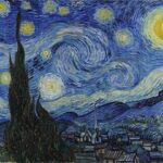 Vincent van Gogh (1889), The Starry Night. Fonte: Wikipedia