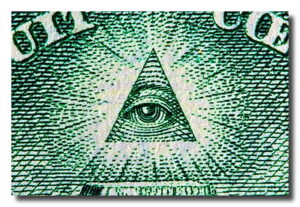 Dollar Bill Eye of Providence. Foto: Mark Turnauckas