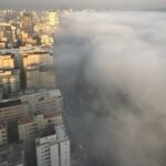 Imagem obtida a partir de vídeo do perfil @enjoytripbr replicado pelo perfil do Metrópoles. Registro realizado no edifício Unlimited Ocean Front (Av. Pres. Wilson, 94 - José Menino).