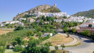 Zahara de la Sierra vista a partir de mirante na entrada da cidade. Foto: ViniRoger