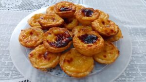 Pastéis de nata da receita. Foto: ViniRoger