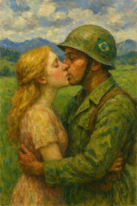 Gioconda e Berdinazzi (pintura feita pelo chatGPT)