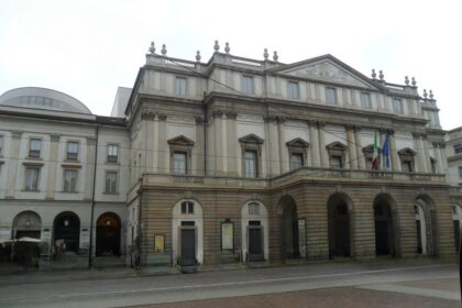 Teatro alla Scala (ou La Scala), em Milão, uma das mais famosas casas de ópera do mundo. Foto: ViniRoger