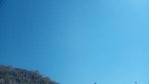 Céu claro em Bom Jesus da Lapa. Foto: Evandro Batista